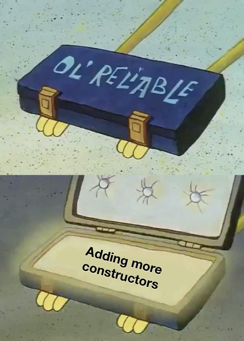Constructing objects with intent blog meme